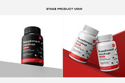 Medical Supplement Bottle Mockup, a Packaging Mockup by Ram Studio LLC (Thumbnail 13 of 15)