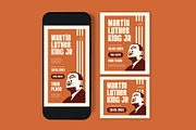 Martin Luther King Jr Day Flyer, a Flyer Template by graphicook (Thumbnail 3 of 3)