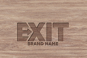 Exit Logo Design