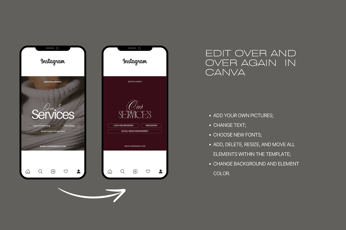 Aesthetic social media Kit, a Social Media Template by My Template Studio (Photo 20 of 20)