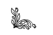 Floral Corner Ornament Vector Bundle, an Illustration by Designs_River (Thumbnail 51 of 51)