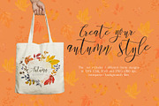 Autumn watercolor clipart, a Graphic by Cheeba Ribba Designs (Thumbnail 2 of 5)