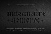 Olythea - Black Calligraphy Font, a Blackletter Font by Flawless And Co (Thumbnail 6 of 10)