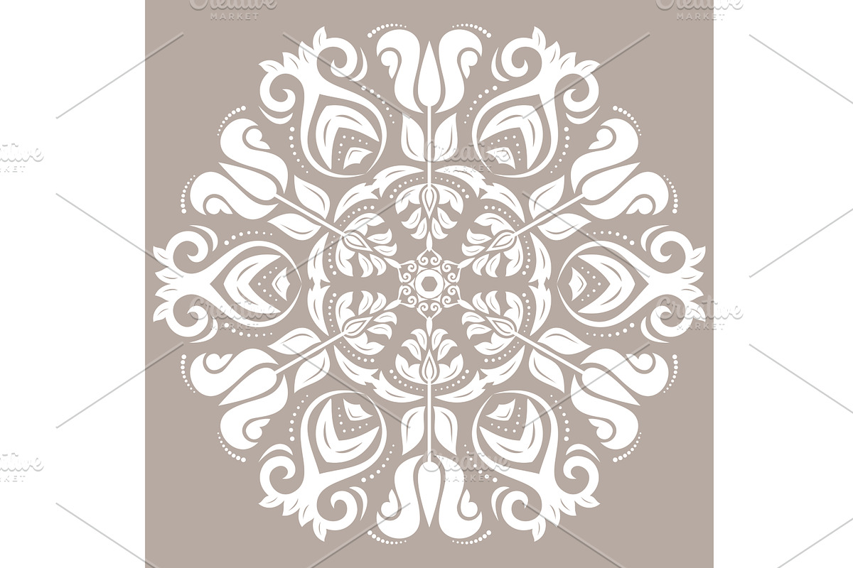 Classic Vector Fine Pattern With, an Illustration by FineArtStudio (Photo 1 of 3)