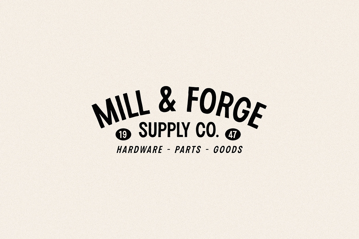 Shop Rag | Rugged Display Typeface, a Sans Serif Font by Daniel Neuman (Photo 6 of 10)