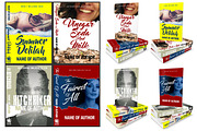 4 Paperback Book Stack Mockup, a Print Template by Cover Actions Premium (Thumbnail 2 of 3)