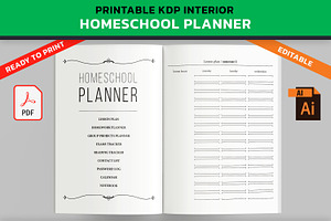 KDP Complex Homeschool Planner