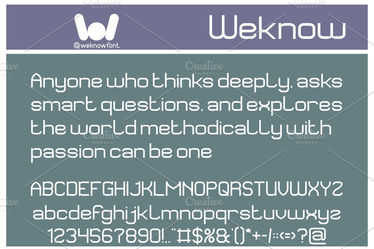 Great Scientific Mind font, a Sans Serif Font by weknow (Photo 5 of 8)