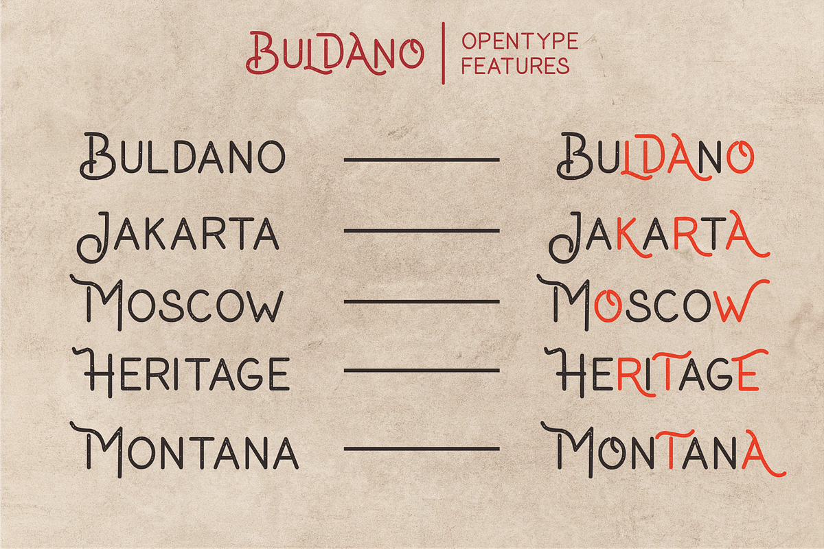 Buldano Stylish Sans, a Sans Serif Font by Hanaksara Studio (Photo 9 of 11)