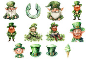 Cute St. Patrick's Day Clipart, an Illustration by Design Market (Thumbnail 4 of 4)