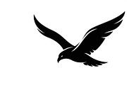 Powerful eagle flying wall art, an Illustration by Amazin_art (Thumbnail 10 of 26)
