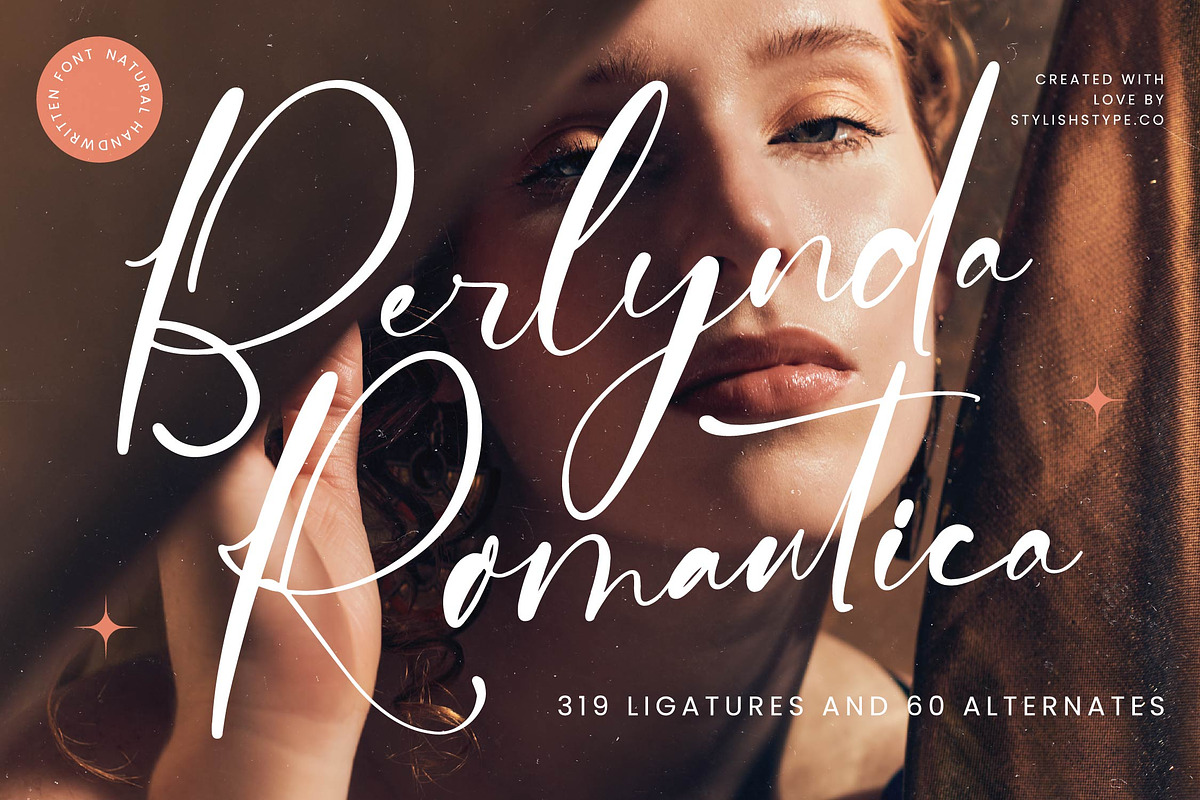 Berlynda Romantica Handwritten Font, a Script Font by stylishtype.co (Photo 1 of 20)