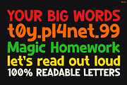 Reread, a Font by Pinisi ART (Thumbnail 4 of 10)