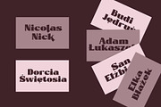 Sila - Serif Modern, a Serif Font by Khoir (Thumbnail 6 of 10)