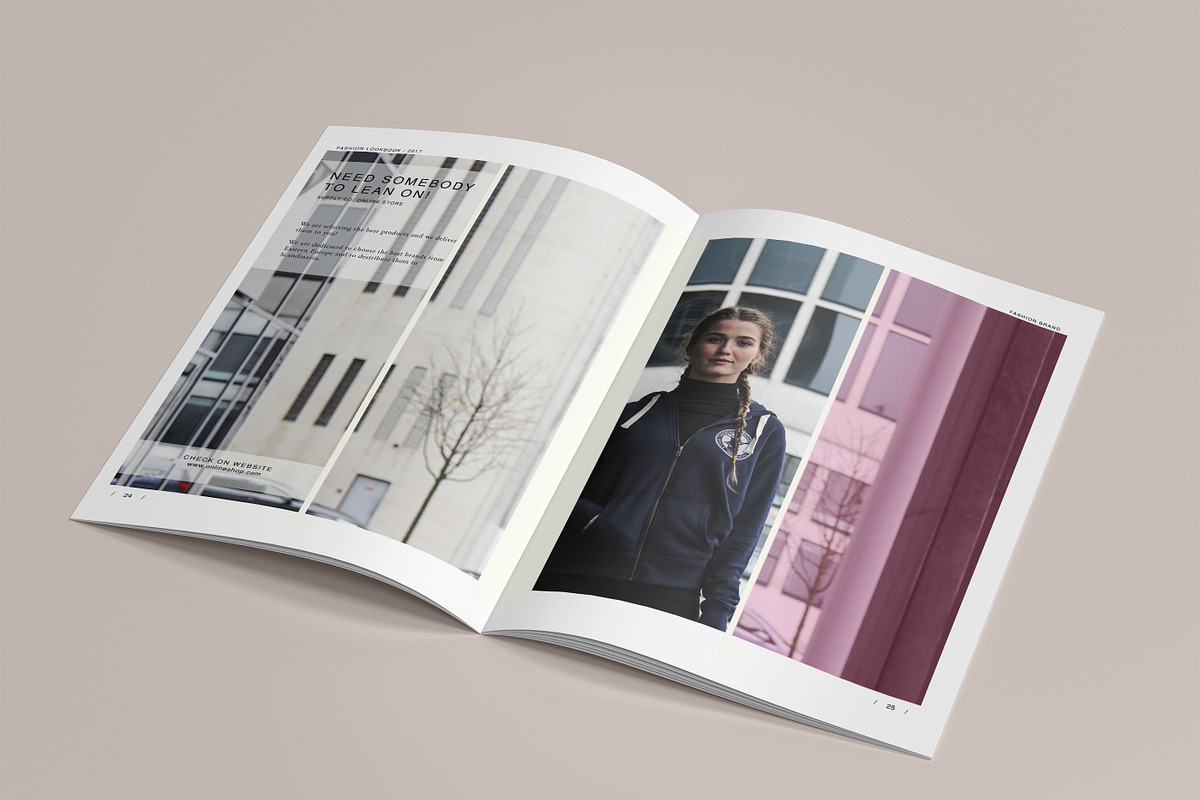Fashion Lookbook Minimalistic, a Magazine Template by Chimerique (Photo 12 of 16)