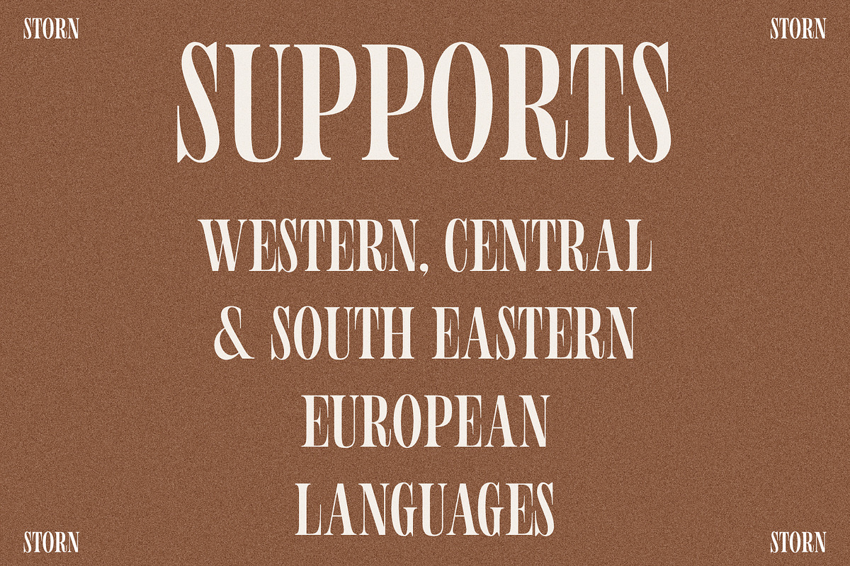 STORN A Stylish Uppercased Serif, a Serif Font by Prestige Artsy Studio (Photo 9 of 9)
