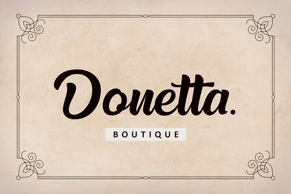 Realistica Font preview 5