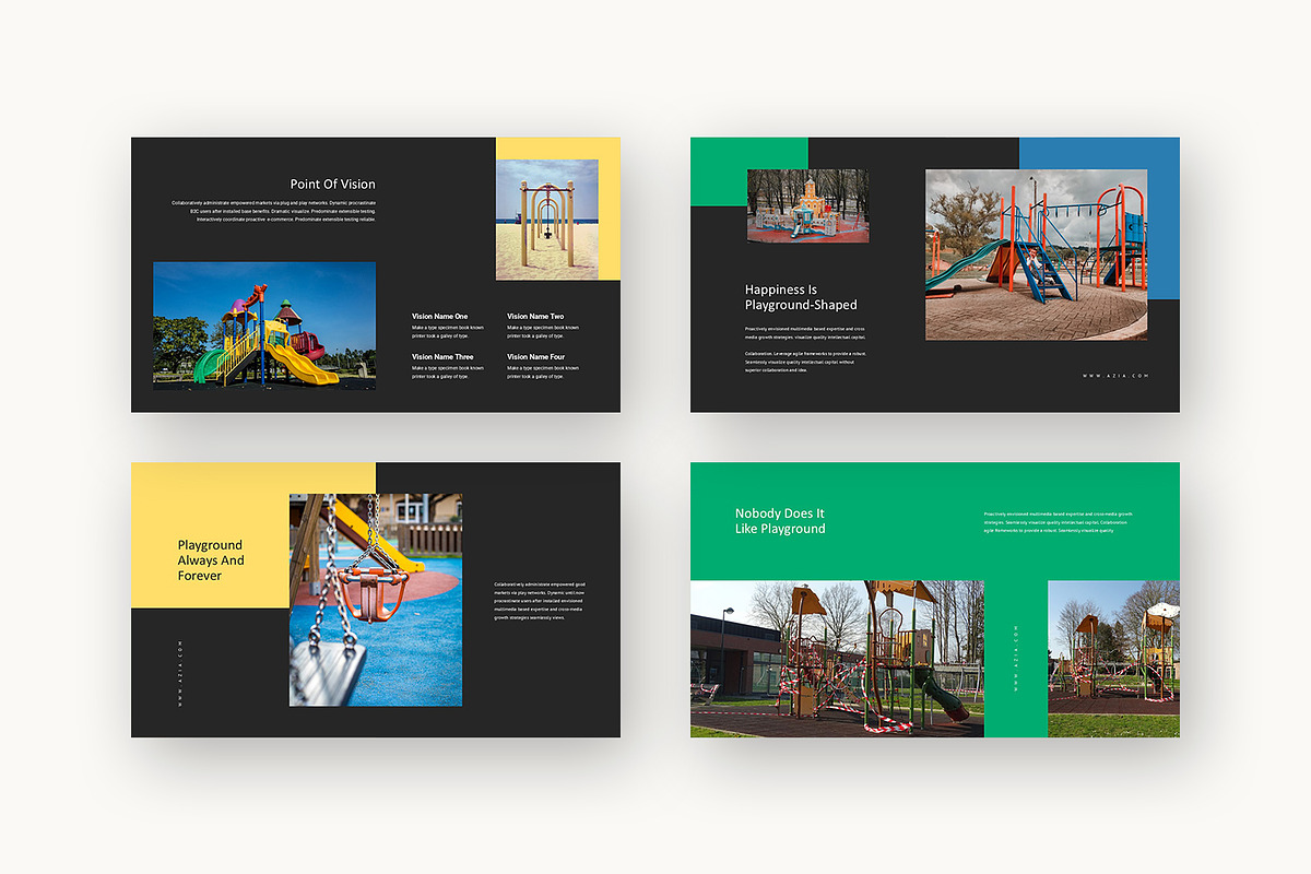 Azia : Kids Playground Google Slides, a Presentation Template by Punkl Camp (Photo 11 of 16)