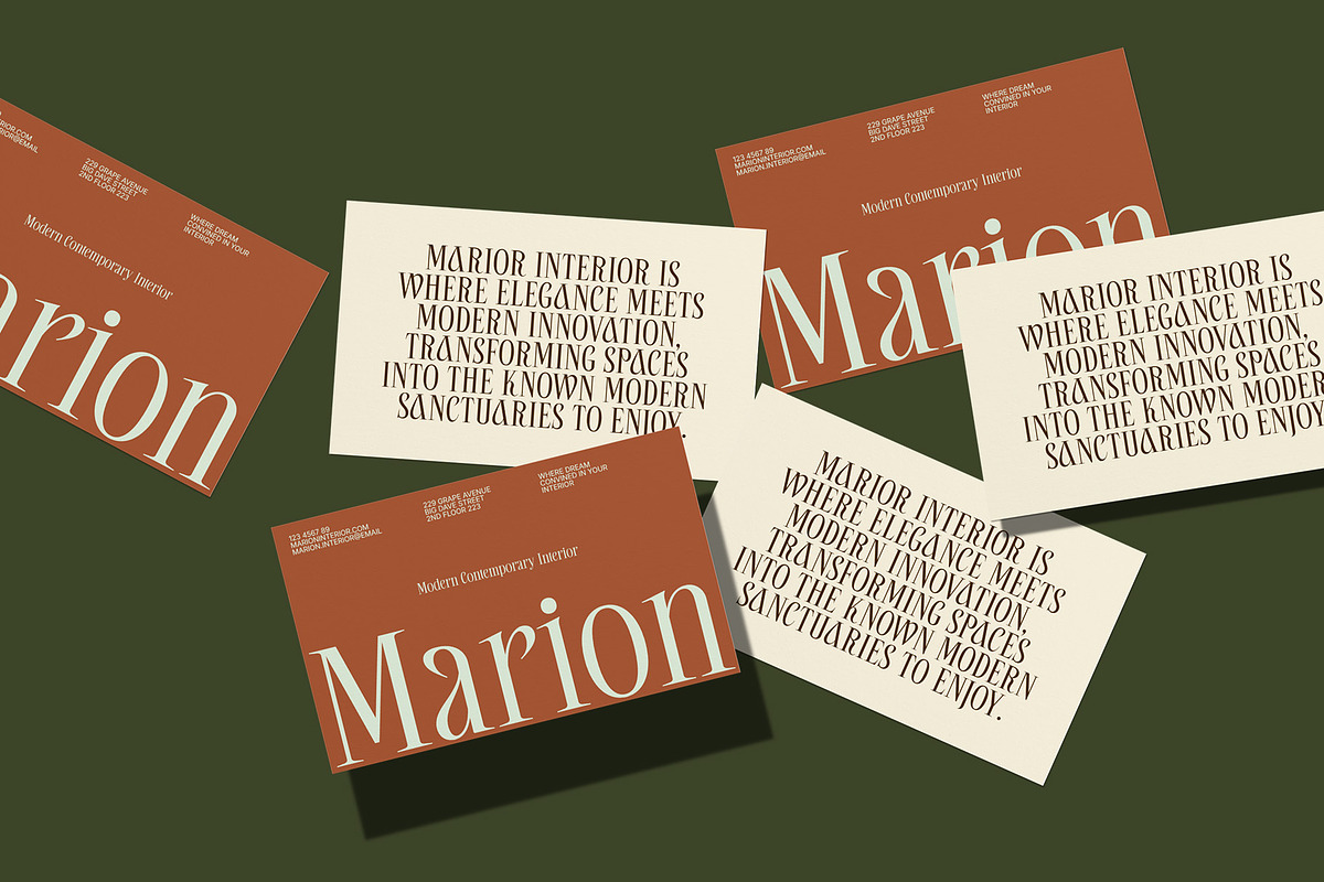 CS Korima – Elegant Font, a Serif Font by Craft Supply Co. (Photo 7 of 8)
