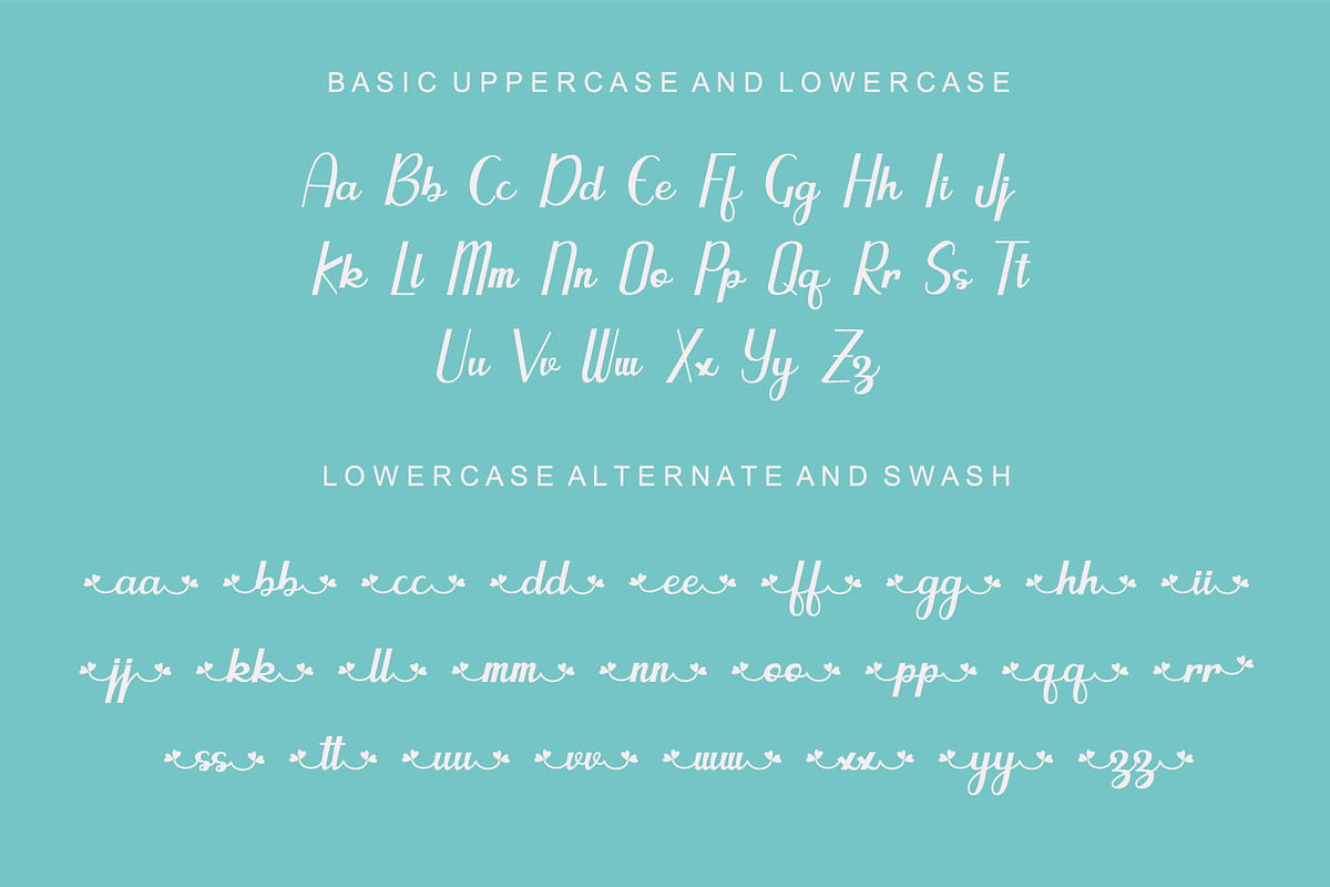 Gabriella, a Script Font by Letterafa Studio (Photo 5 of 8)