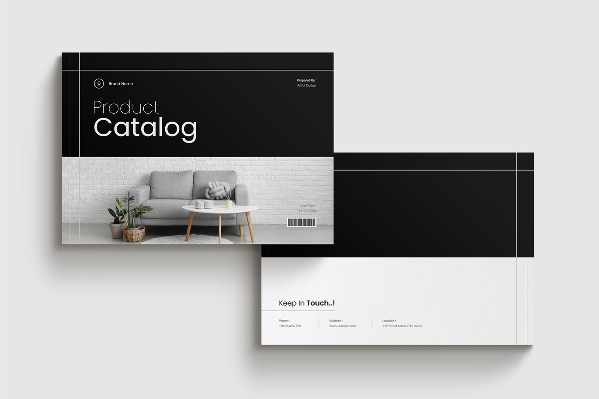 Product CatalogTemplate Landscape, a Brochure Template by Cleffon_Graphic_Studio (Photo 9 of 9)