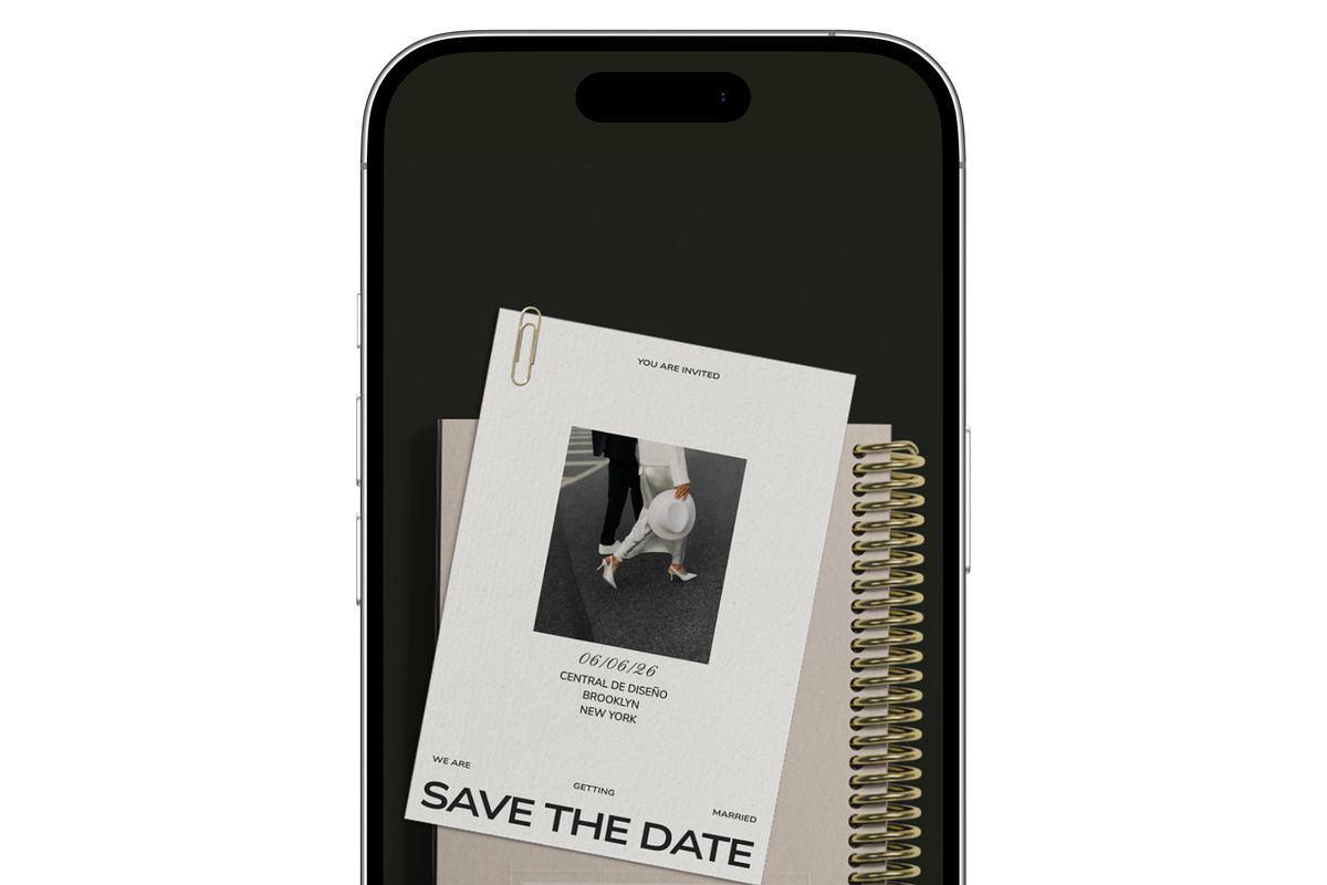 'Save the Date' Video Card Bundle •1, a Landing Page Template by Nonola (Photo 3 of 7)