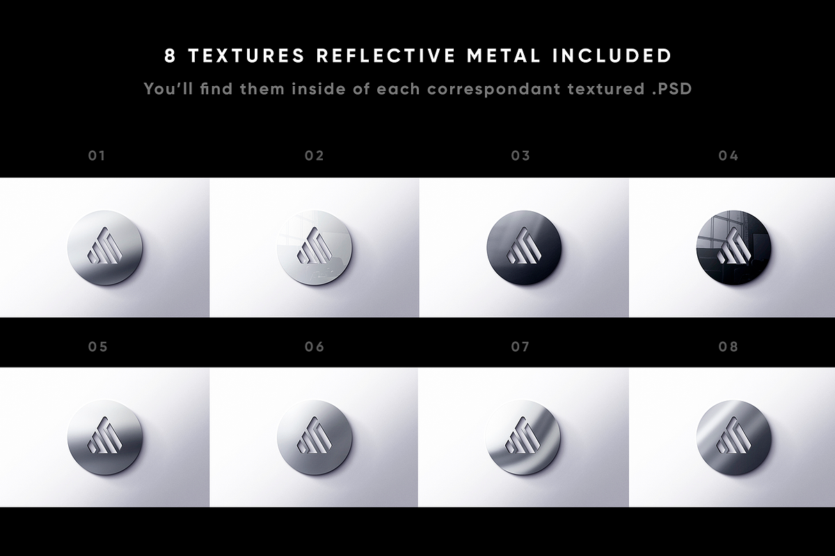 8 Front 3D Logo Mockups, an Apparel Mockup by Asylab (Photo 10 of 27)