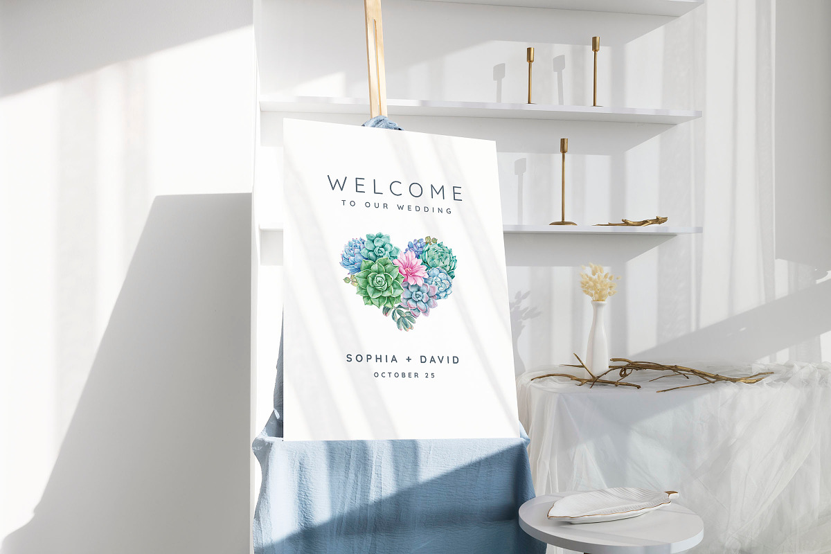 Quartz - Wedding Invitation Suite, an Invitation Template by CinderHeart Designs (Photo 9 of 11)