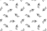 Astronaut in space + patterns, a Technology Illustration by Good Studio (Thumbnail 5 of 8)