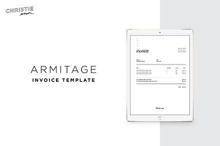 Armitage Invoice Template