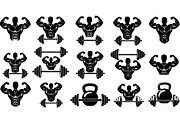 Ultimate Fitness Gym Vector Bundle, an Illustration by Creativeshirt (Thumbnail 49 of 51)