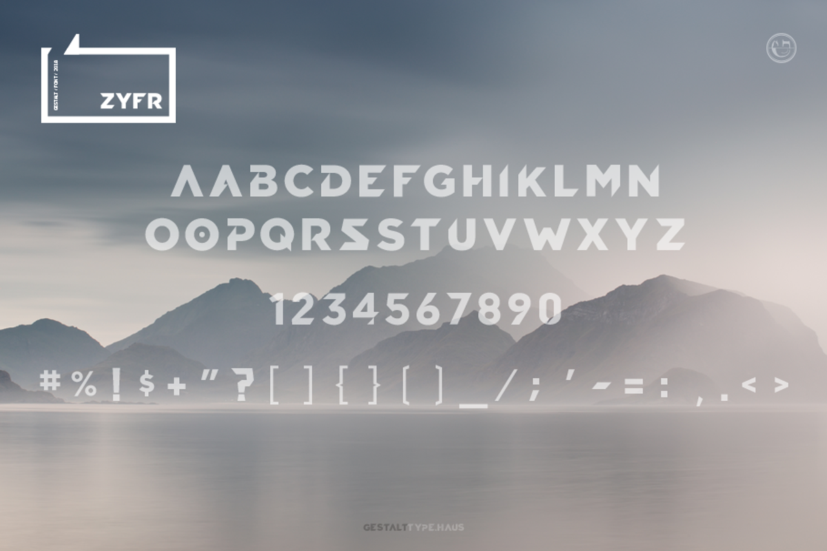 ZYFR - VINTAGE/MODERN DISPLAY FONT, a Sans Serif Font by GESTALT (Photo 11 of 11)