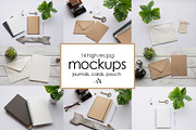 14 HighRes Mockups, a Product Mockup by studio m (Thumbnail 1 of 5)
