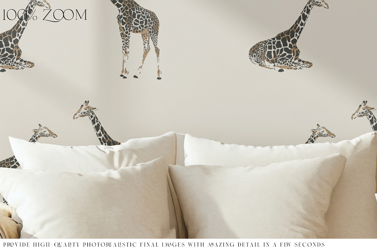 Wallpaper Mockups PSD and PNG, a Product Mockup by mock-ups (Photo 4 of 16)