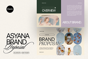 Asyana - Brand Proposal Template
