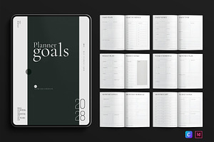 Planner Template, a Brochure Template by E-Type