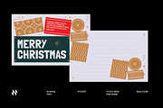 Merry Christmas Greeting Card, a Card Template by Neermana (Thumbnail 1 of 4)