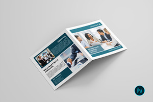 Square Bifold Business Brochure