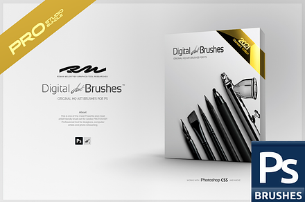 RM Digital Art Brushes SE for PS