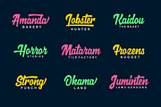 Loguetown, a Script Font by Subqi Std (Thumbnail 4 of 12)