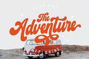 Retro Harmony Font, a Script Font by HansCo Studio (Thumbnail 6 of 11)