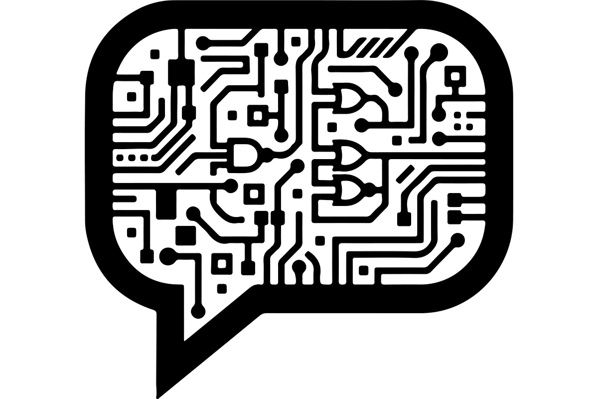 Technology Circuit Speech Bubble, a Technology Illustration by balal (Photo 5 of 13)