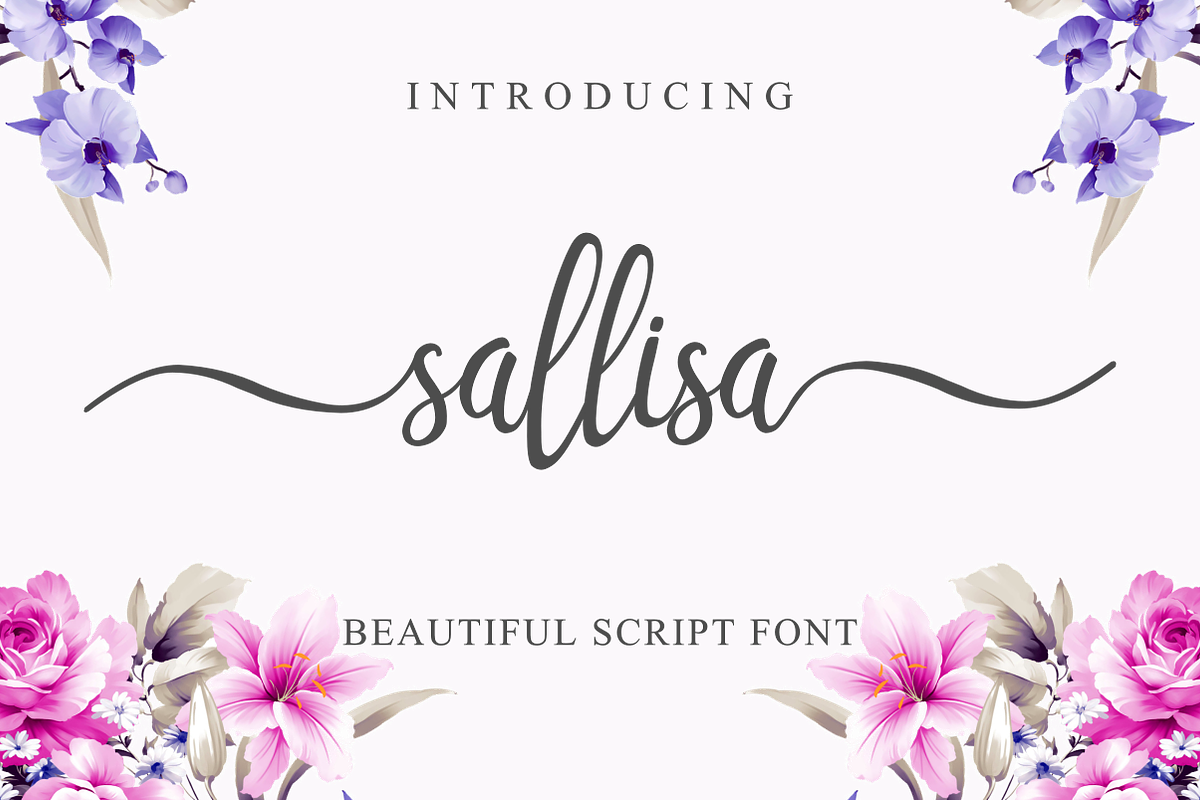Sallisa | Script Font