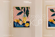 Elegant Gold Frame Mockup |PSD, a Household Mockup by momomockps (Thumbnail 9 of 9)