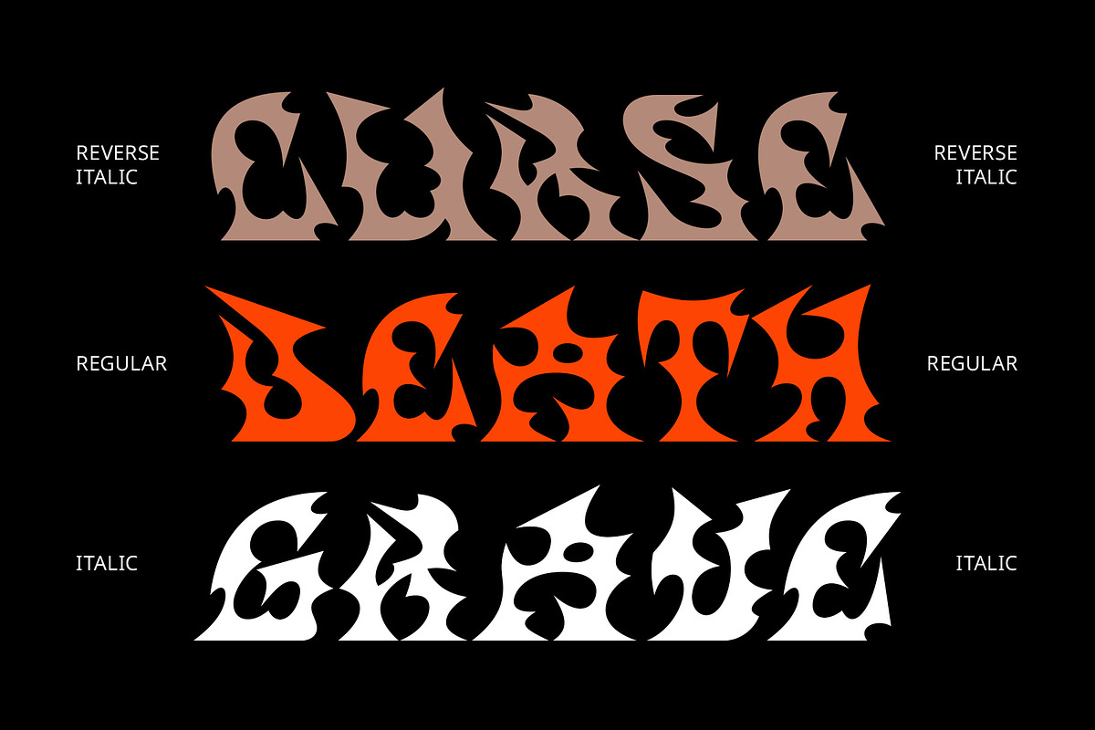 CS Redmont – Black Metal Font, a Blackletter Font by Craft Supply Co. (Photo 4 of 8)