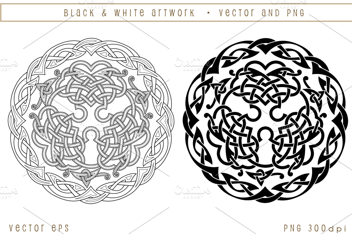 AON Celtic Tree of Life 3, an Illustration by AonCelticArt