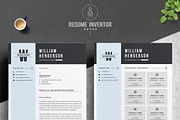 Professional Resume Template, a Resume Template by ResumeInventor (Thumbnail 3 of 6)