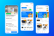 Academ Ease Course Mobile App UI Kit, an UI Kit Template by Annora Studio (Thumbnail 2 of 3)