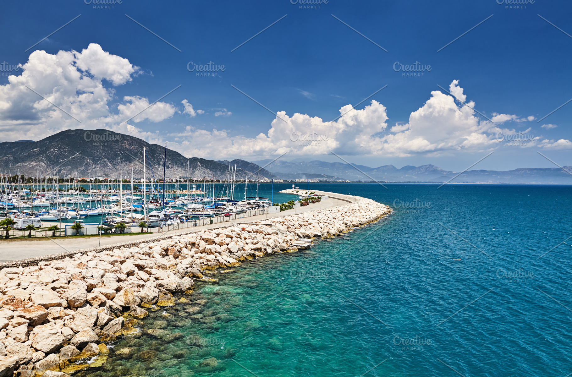 Mediterranean Coast of Turkey, a Nature Photo by Shop Name