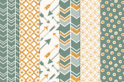 Hemlock Green Glitter Patterns, a Pattern Graphic by Amanda Ilkov (Thumbnail 3 of 3)